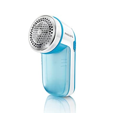 Philips Leva Pelucchi – Rimuove Pelucchi da Tutti i Tessuti, Lama Veloce 8800 Giri/min, Ampia Superficie di Rasatura, Rete a 3 Fori, Contenitore Removibile (GC026/00)