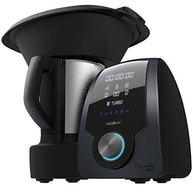 Cecotec Robot di Cucina Mambo 8090. 1700 W, Capacità 3.3L, Mambomix, 30 Funzioni, Bilancia integrata, Boccale acciaio inossidabile, lavabile lavastoviglie