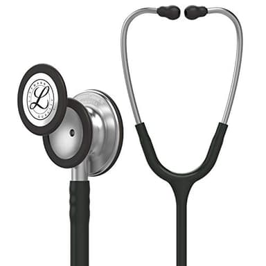 3M Littmann Stetoscopio per il monitoraggio Classic III, tubo auricolare nero, 69 cm, 5620