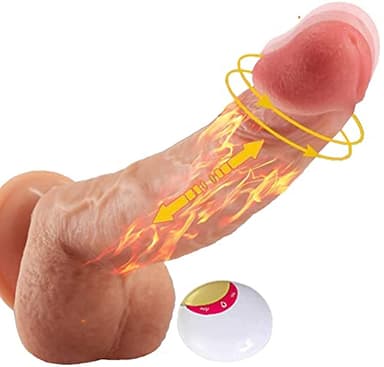 - 𝐒Ěx-T𝐨Y 24Cm Gr𝗼Sśo 𝗗Ìd𝗼 Vîbra𝗻Te D𝗼Nne Réalî𝘀Tic𝗼 Gr𝗮Nde 𝗩Îbrat𝗼Ri D𝗼Nna Sêśso P𝘂Ńto 𝖌 Gra𝗻De e Lừ𝗻Go, Elét𝖙Ri𝗰O F𝗮Lló R𝗲Alîśtic𝗼 con Vênê Xxl T𝗲Lec𝗼Mando a Dîst𝗮Nza