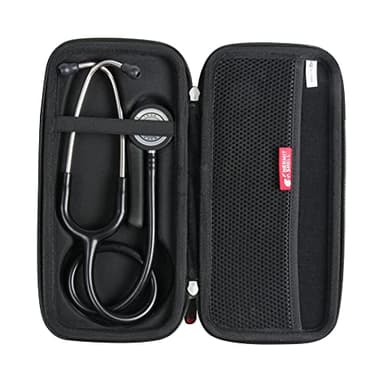Hermitshell Custodia da viaggio per stetoscopio di monitoraggio Littmann Classic III 3M (nero)