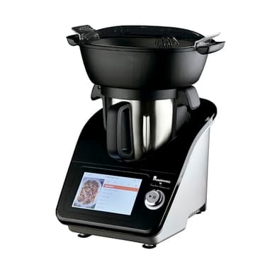 Masterpro by Carlo Cracco Robot 1000 multicooker robot da cucina Wi-Fi con ricette integrate, boccale 4.5L