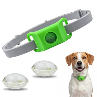 Aquality Pets Collare Antiparassitario Naturale, Ciondolo Repellente Per Pulci E Zecche Per Cani, Ingredienti 100% Naturali, Protegge Da Pulci E Zecche (1Pack)